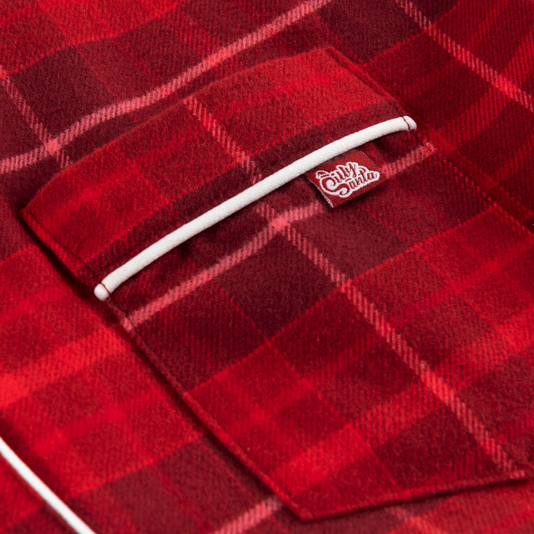 Kids' Red Flannel Christmas Pyjamas