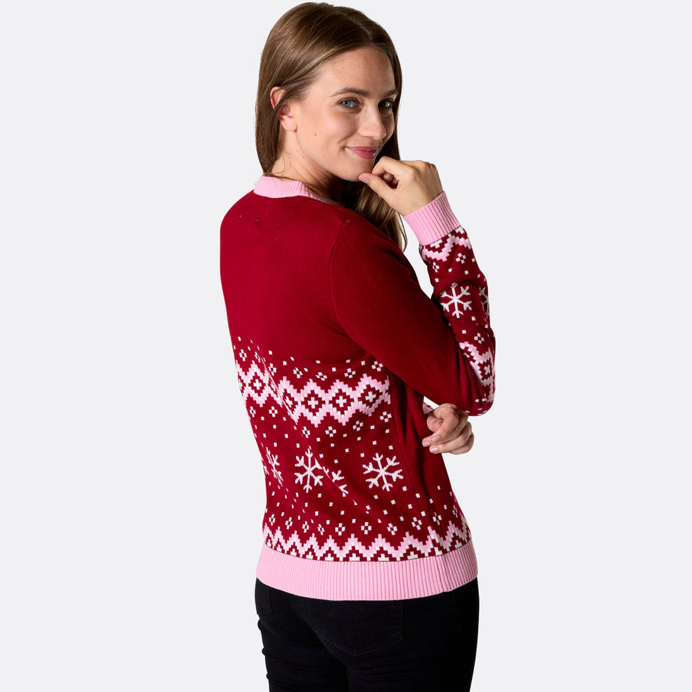 Women's Reindeer Christmas Sweater