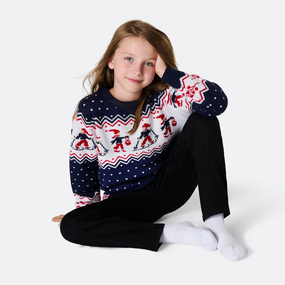 Kids' Christmas Scenery Christmas Sweater