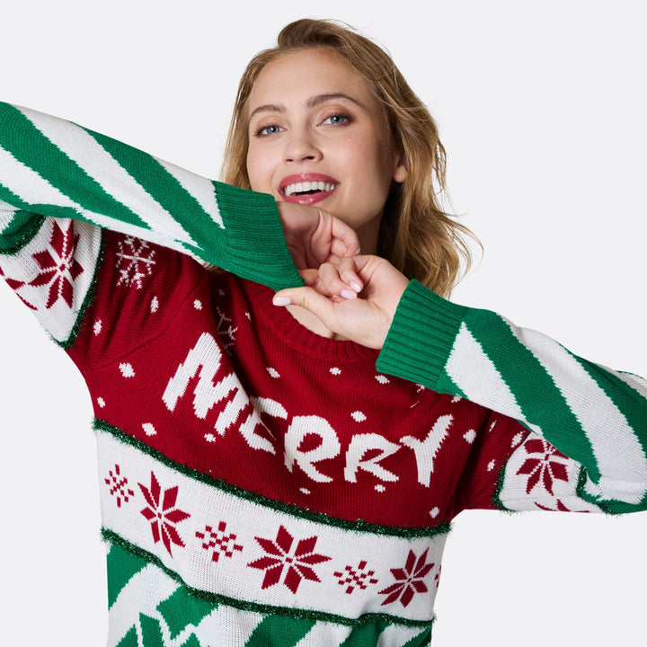 Women's Merry Xmas Christmas Sweater
