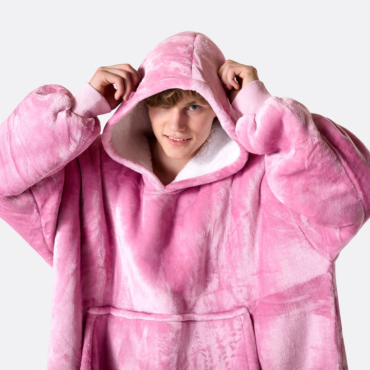 Pink HappyHoodie