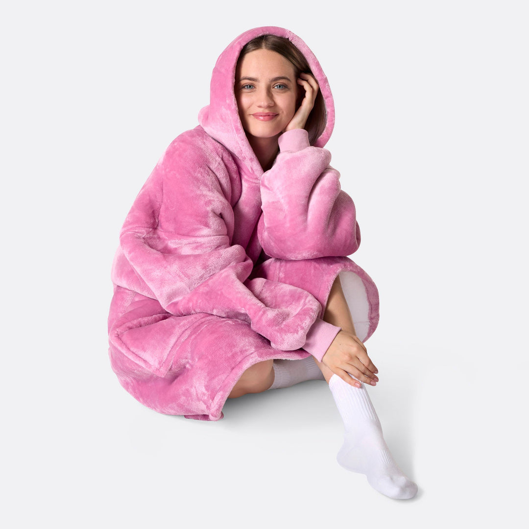 Pink HappyHoodie