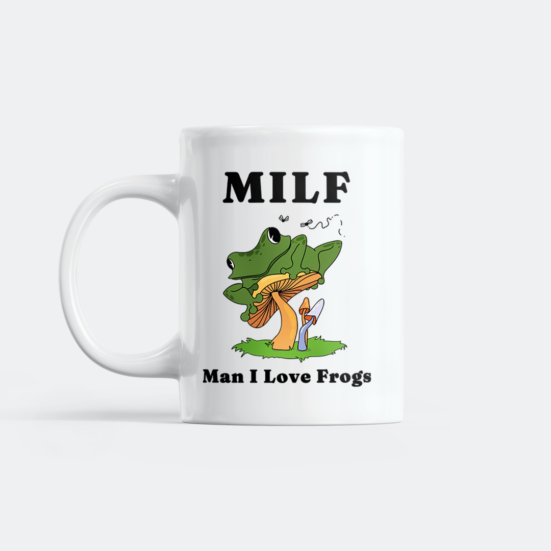 Man I Love Frogs Mug