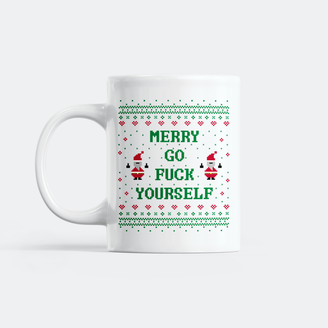 Merry Go Fuck Yourself Mug