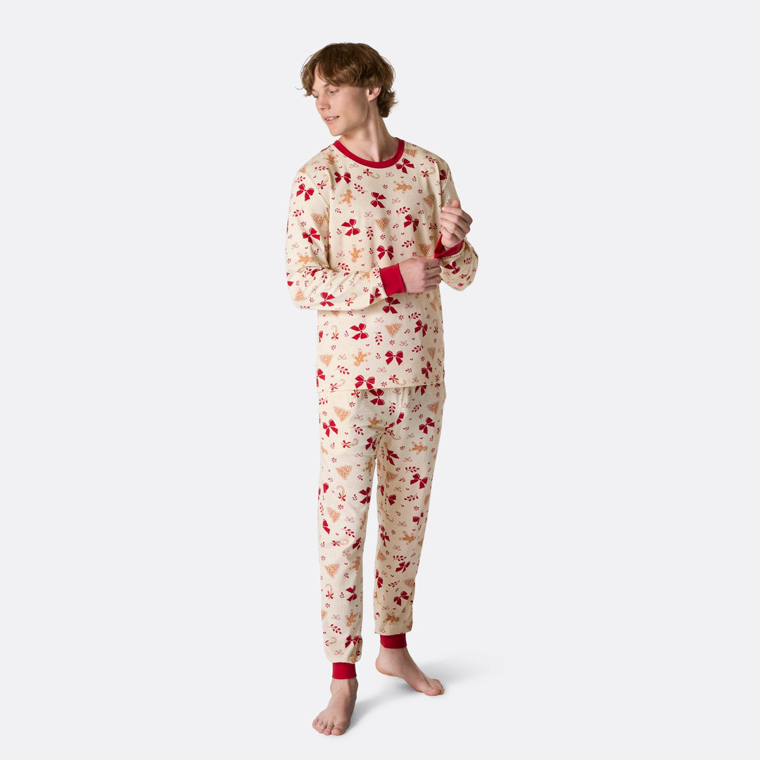 Men's Gingerbread Christmas Pyjamas