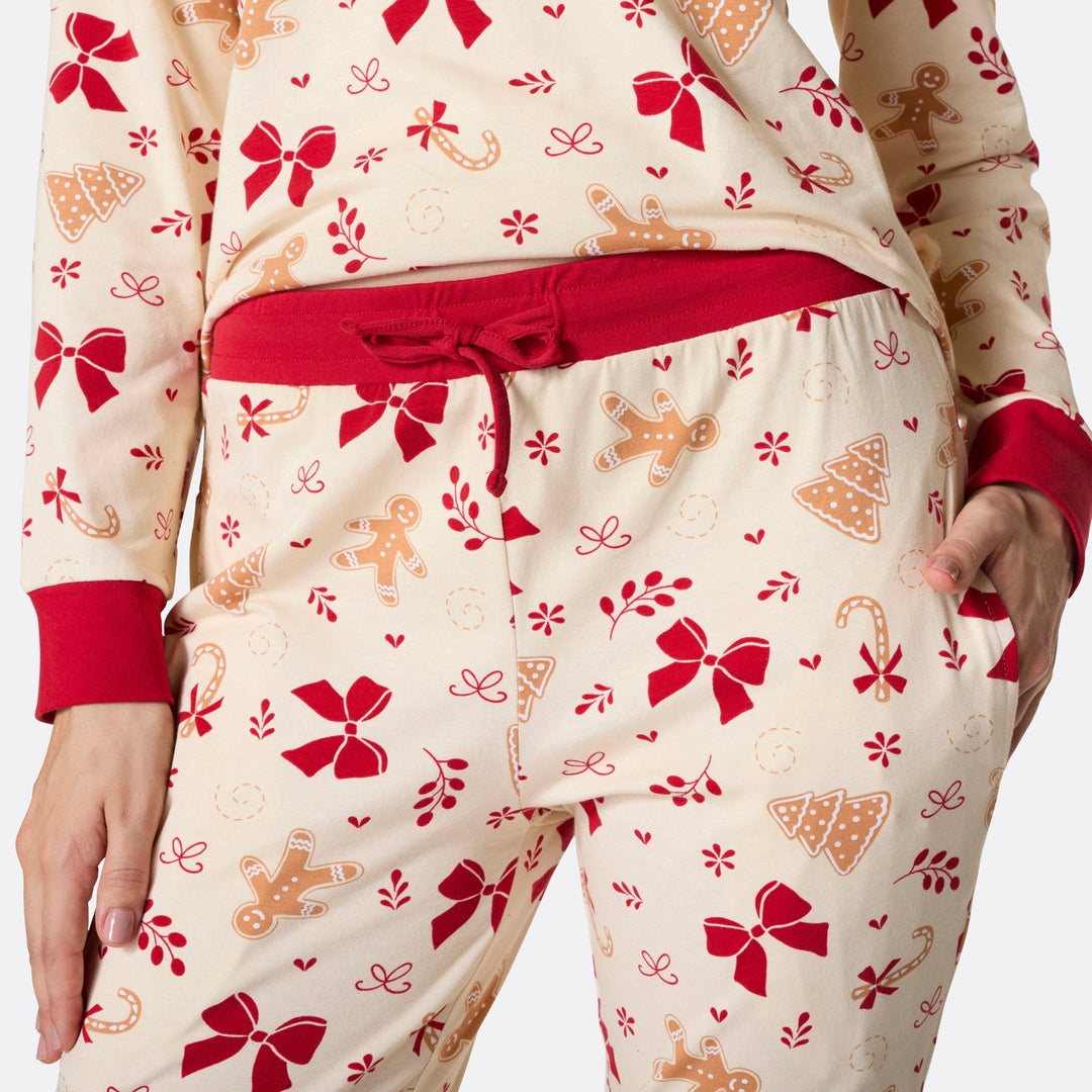Gingerbread Christmas Pyjamas Family