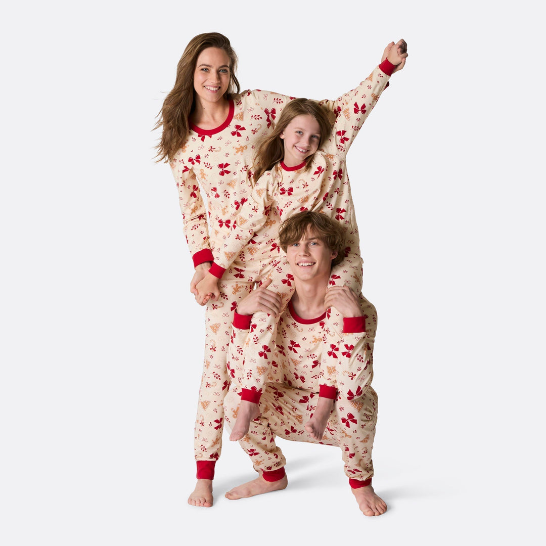 Gingerbread Christmas Pyjamas Family