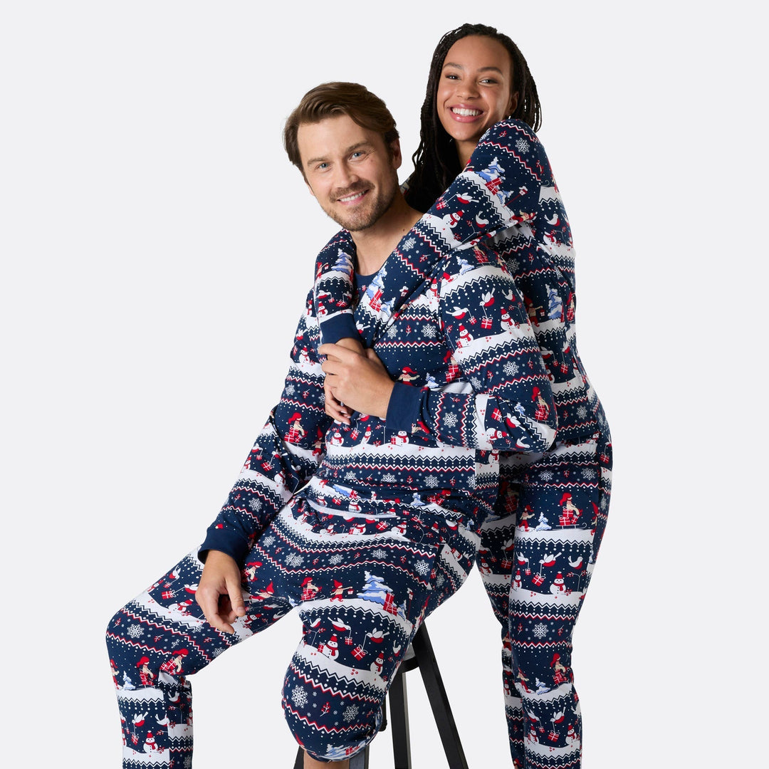 Christmas Scenery Christmas Pyjamas Family