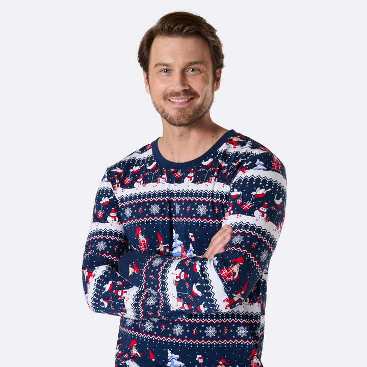 Christmas Scenery Christmas Pyjamas Family