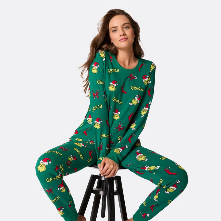 The Grinch Christmas Pyjamas Family