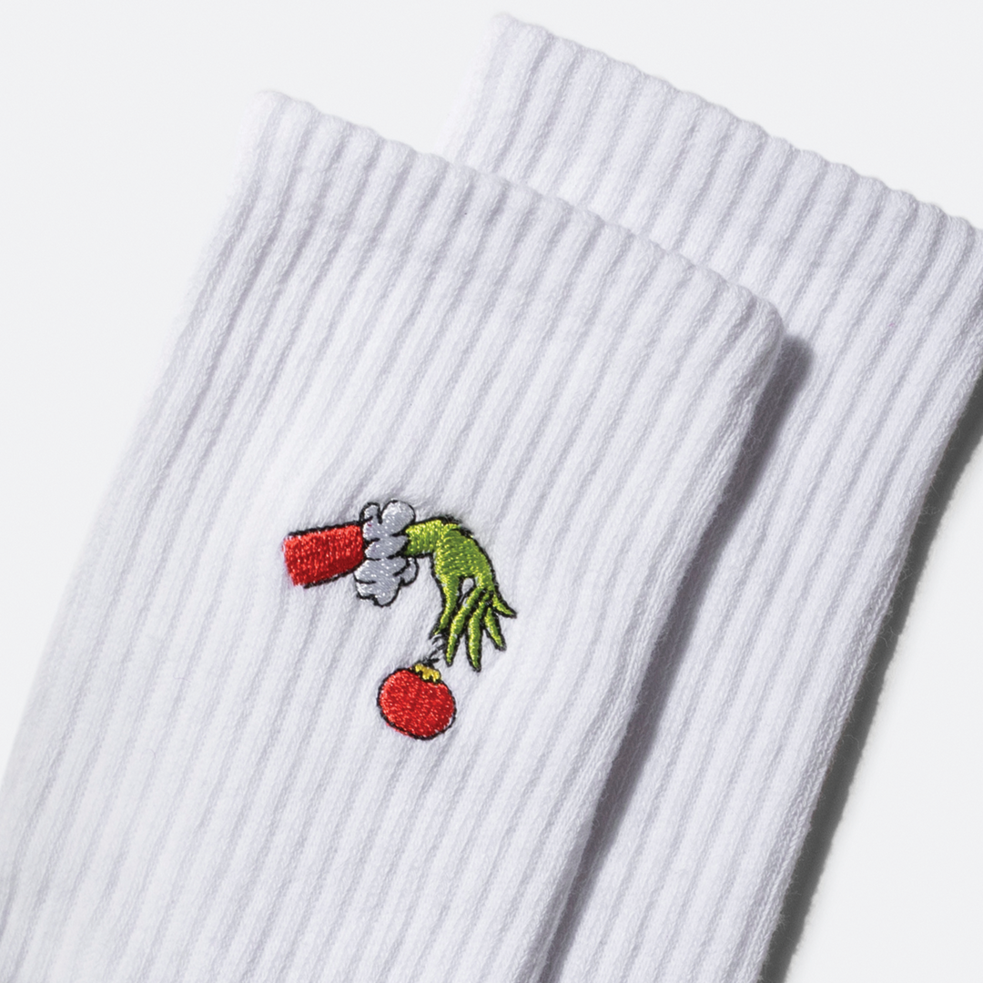 The Grinch Tennis Socks