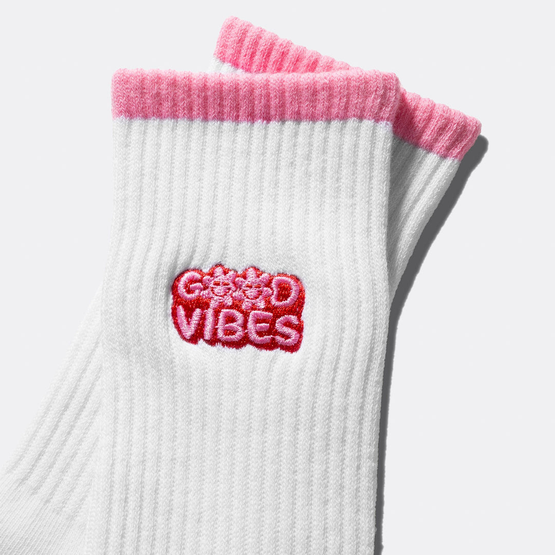 Good Vibes Tennis Socks