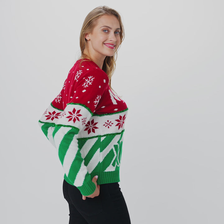 Women's Merry Xmas Christmas Sweater