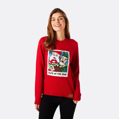 Women's Elfie Christmas Sweater