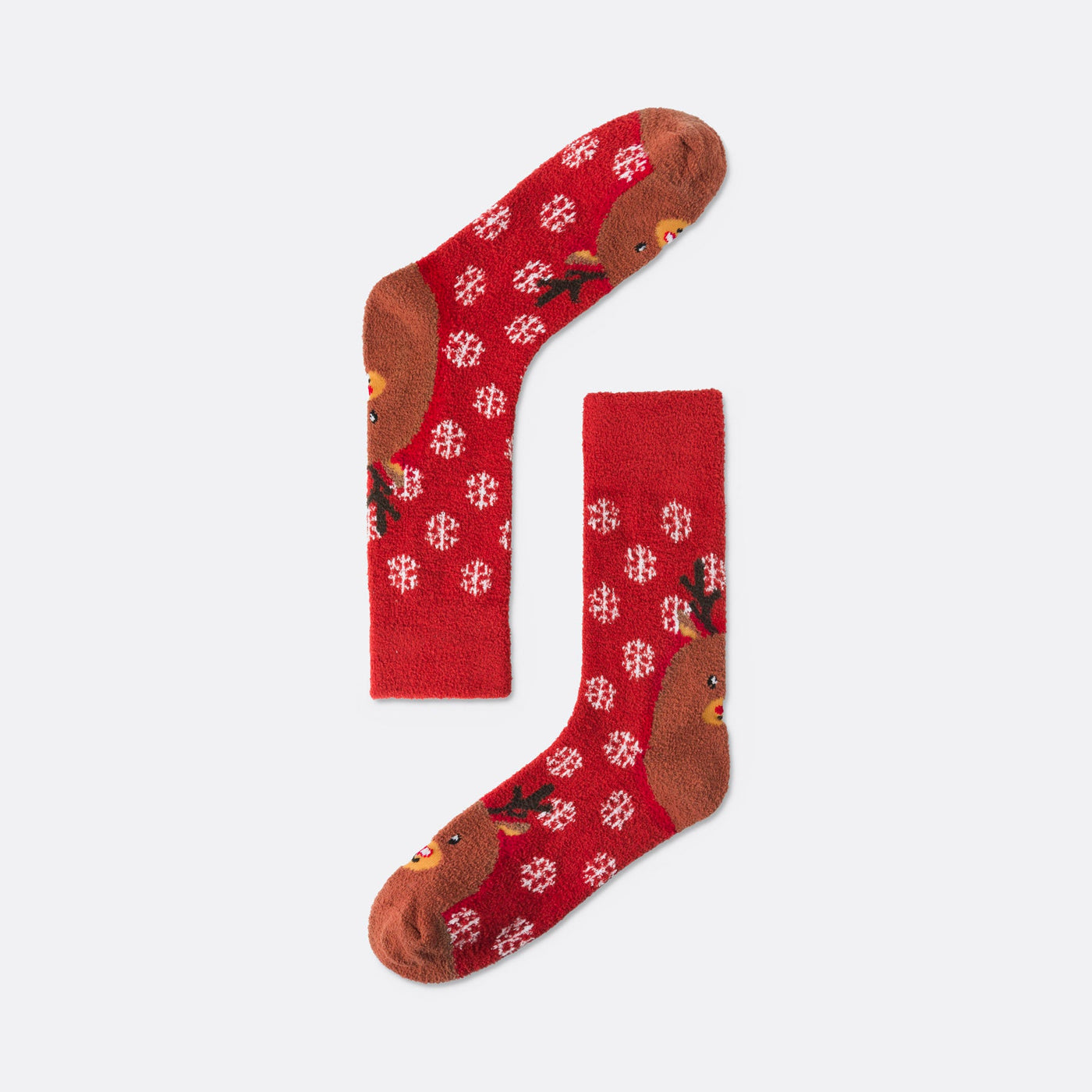 Fluffy Christmas Socks (3-pack)