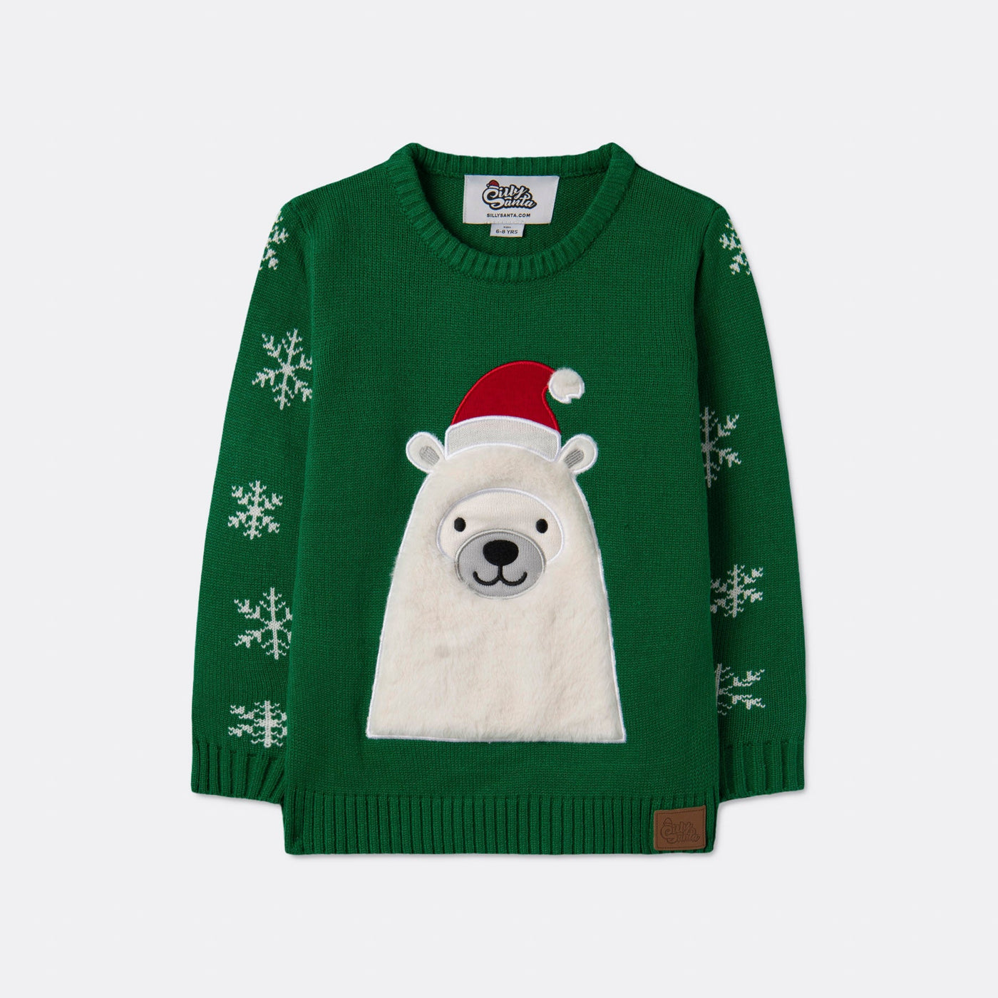 Kids' Polar Bear Christmas Sweater