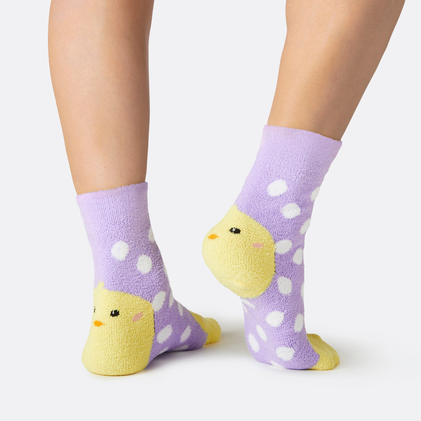 Kids' Fluffy Easter Socks (2-pack)
