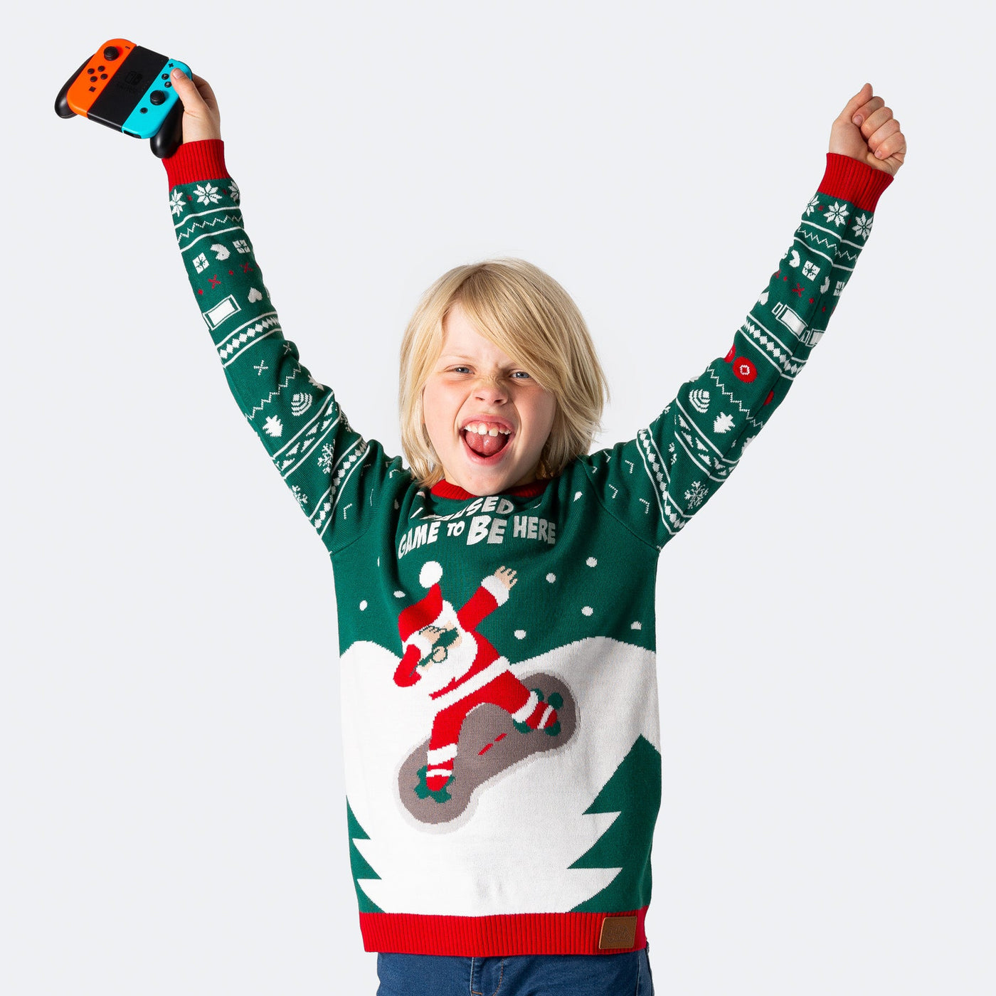 Kids' Gamer Christmas Sweater