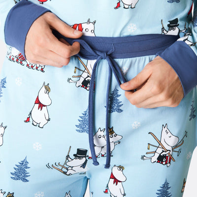 Men's Blue Moomin Christmas Pyjamas