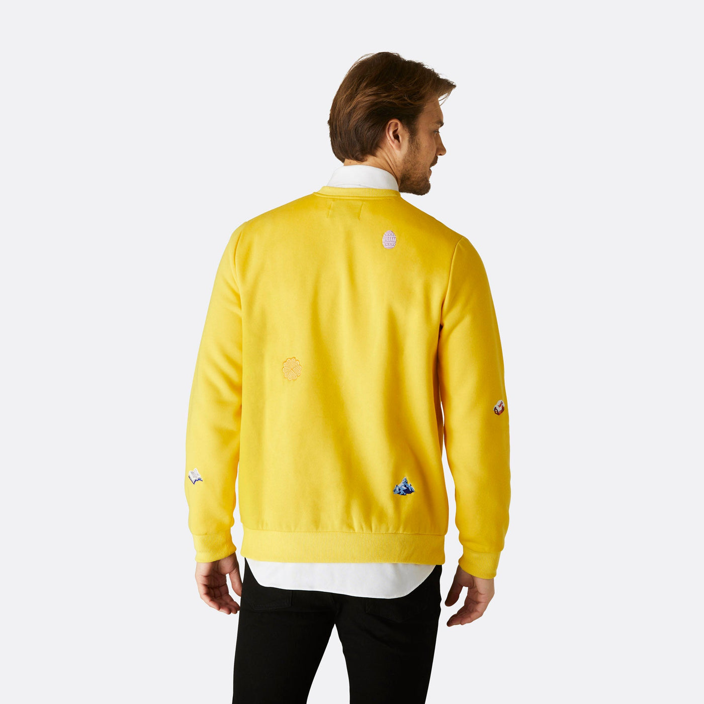 Men's Yellow Easter Sweatshirt