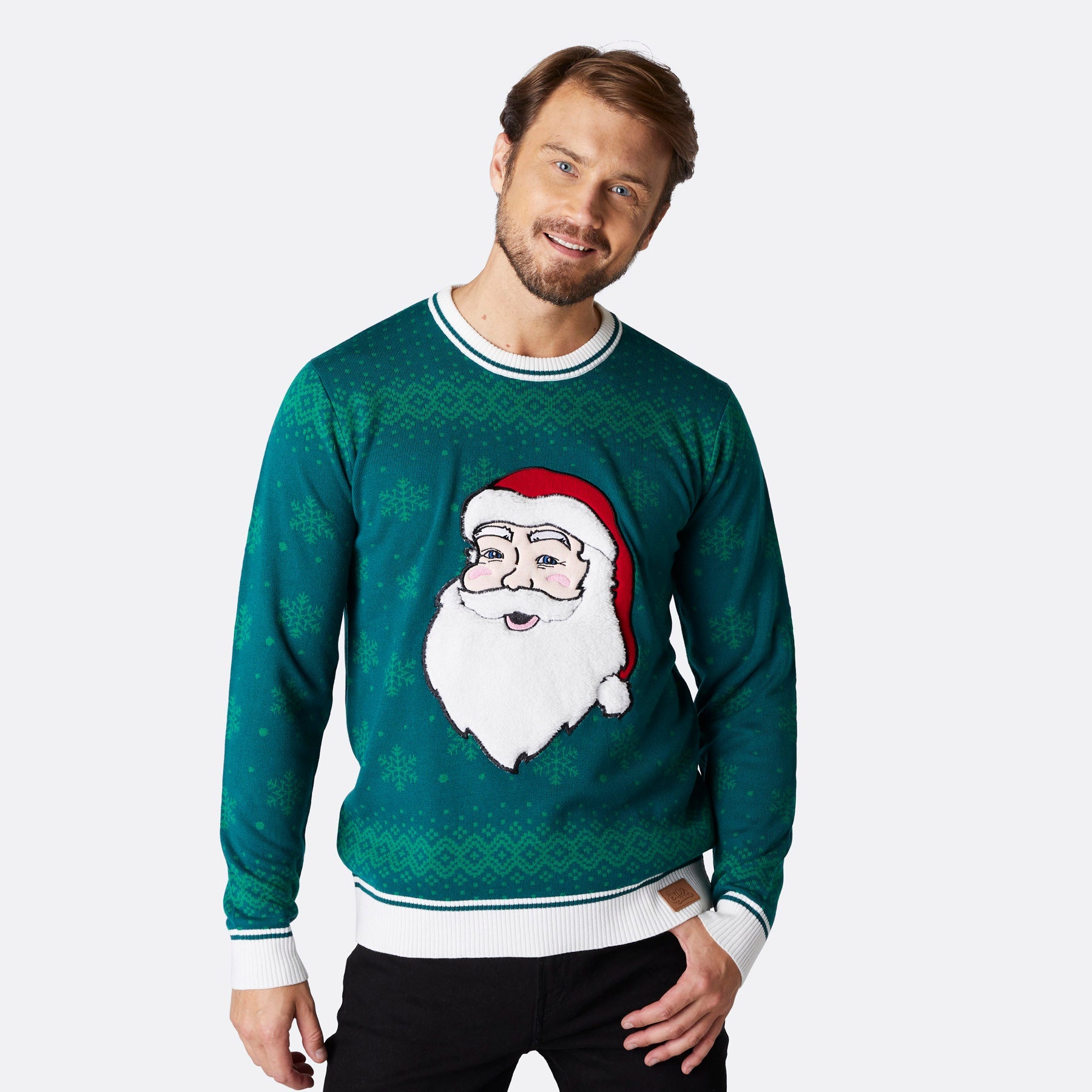 Mens Santa Christmas Sweater