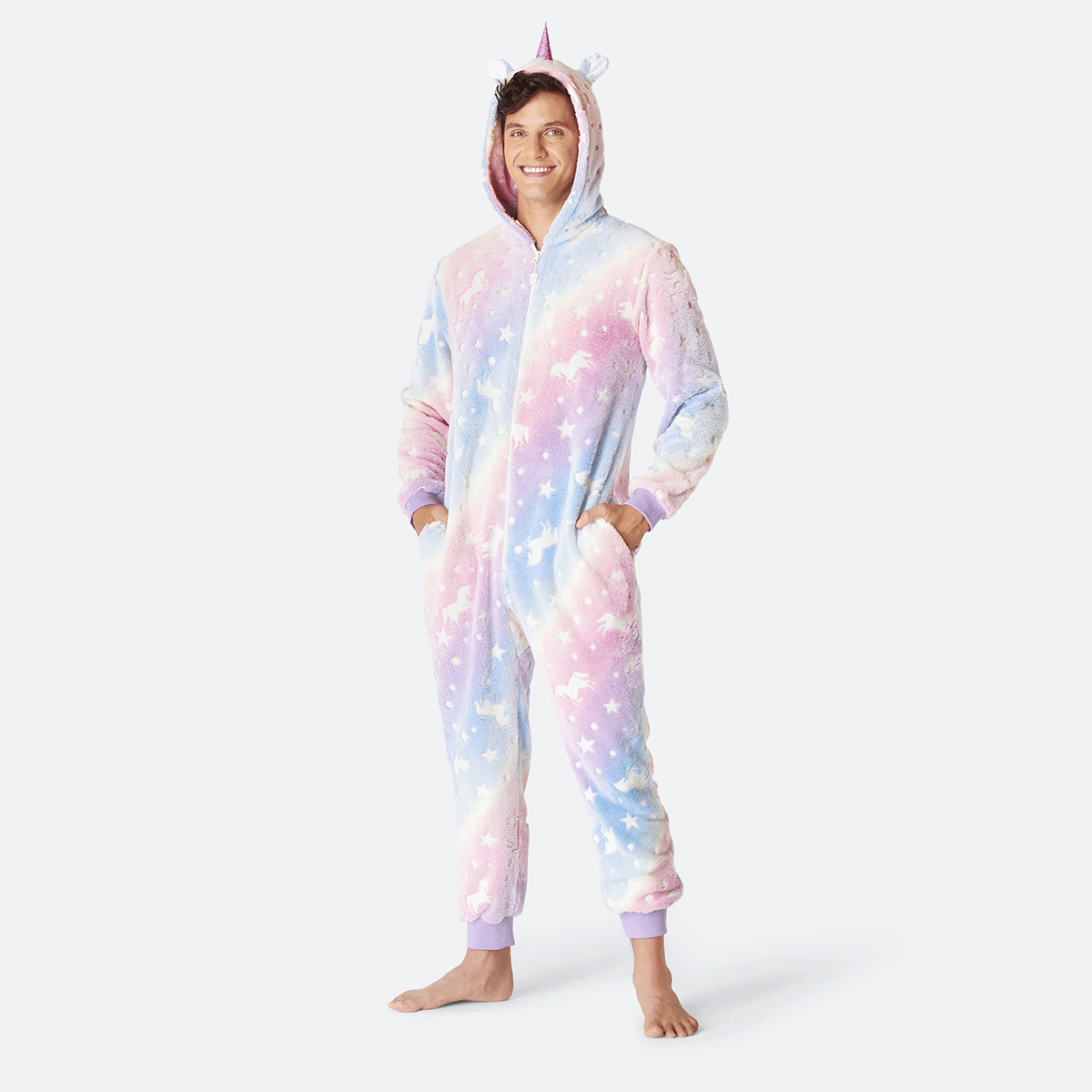 Mens unicorn onesie deals