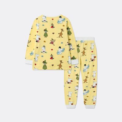 Kids' Yellow Moomin Pyjamas