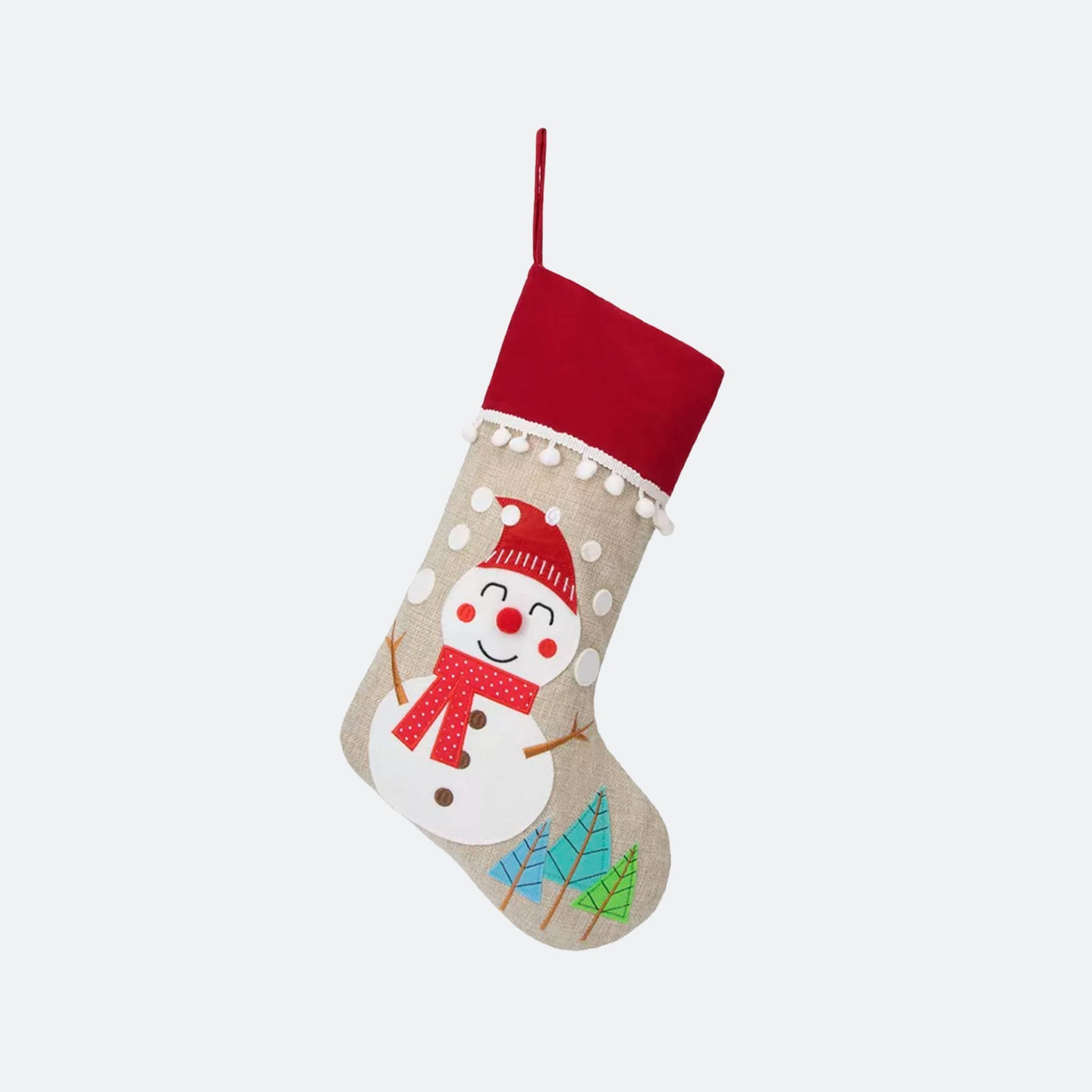 Snowman Christmas Stocking