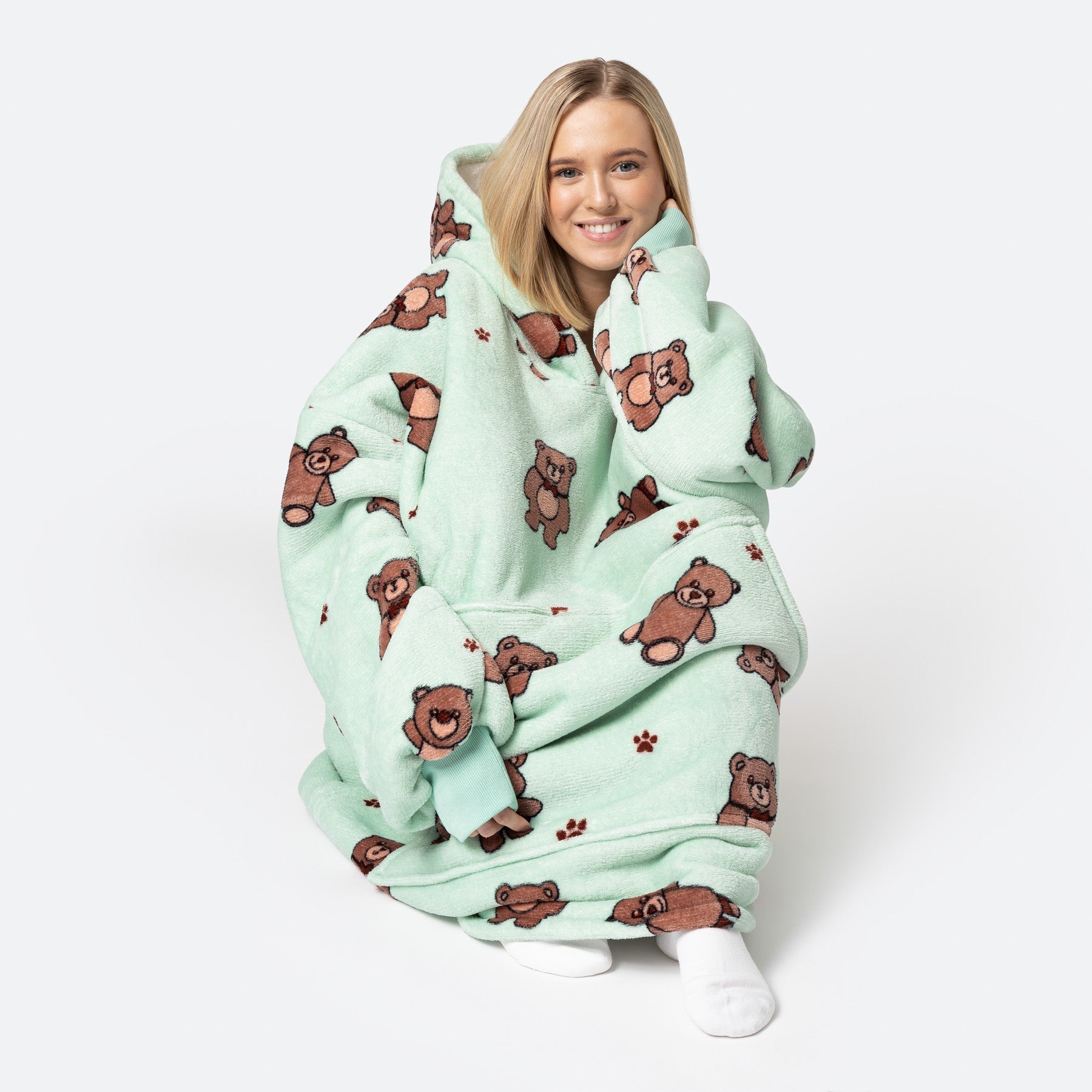 Teddy Bear HappyHoodie Europe s largest selection SillySanta