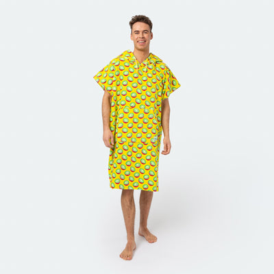 Tropical Kiwi Towel Poncho