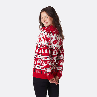 Women's Humping Reindeers Christmas Sweater