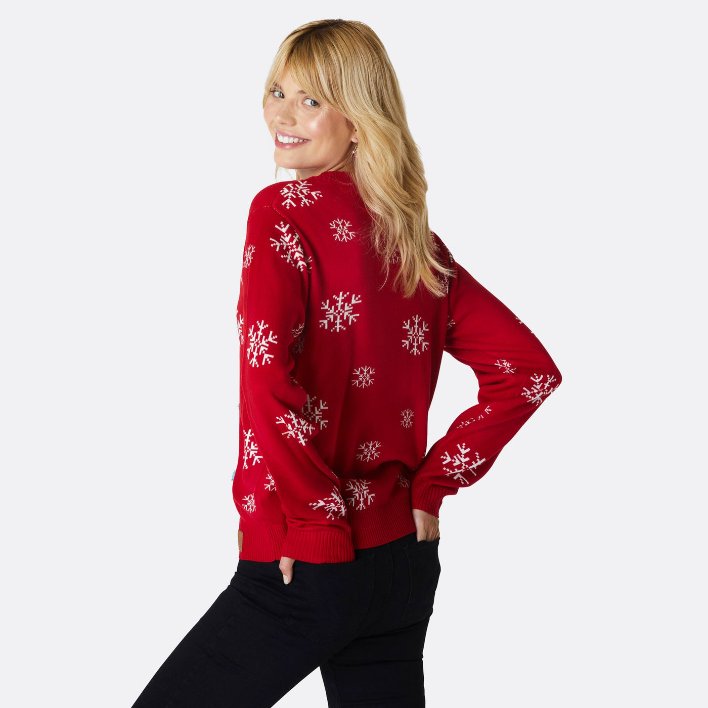 Women's Reindeer Tree Christmas Sweater