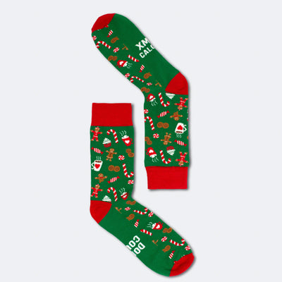 Xmas Calories Christmas Socks