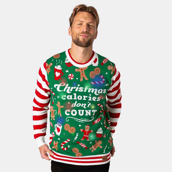 Men's Christmas Calories Christmas Sweater
