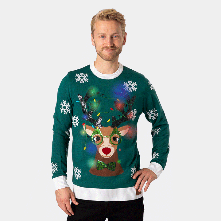 Men's Rudolf Christmas Sweater
