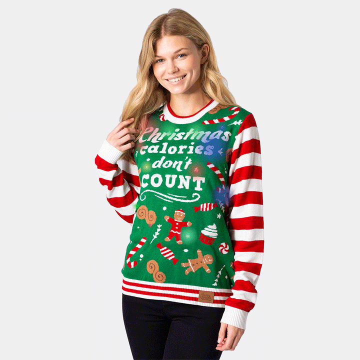 Women's Christmas Calories Christmas Sweater