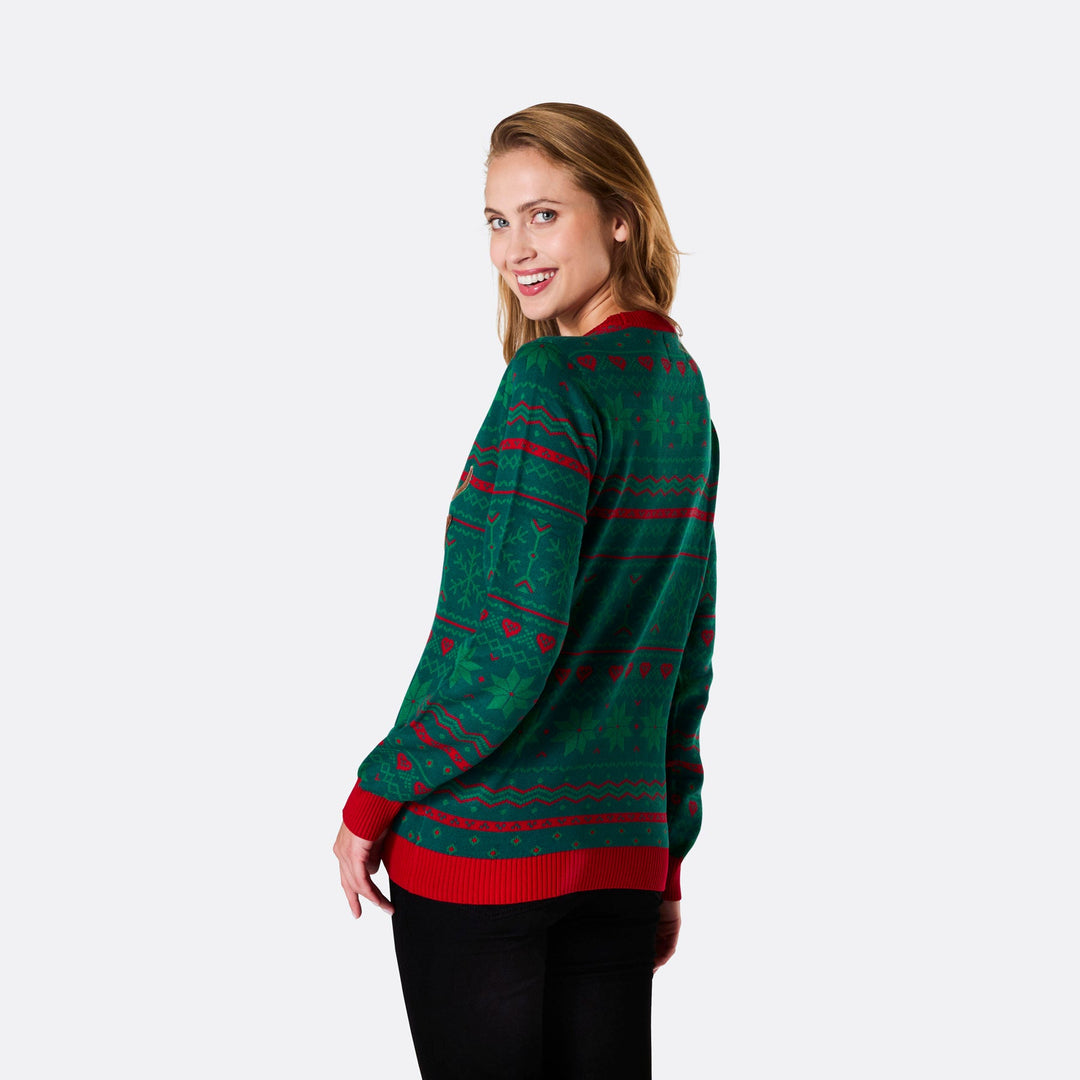 Women's Brewdolph Christmas Sweater