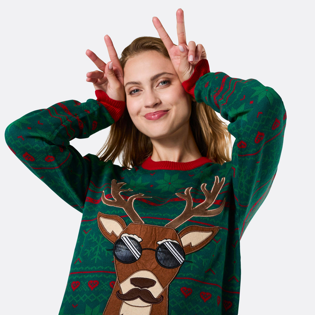 Women's Brewdolph Christmas Sweater