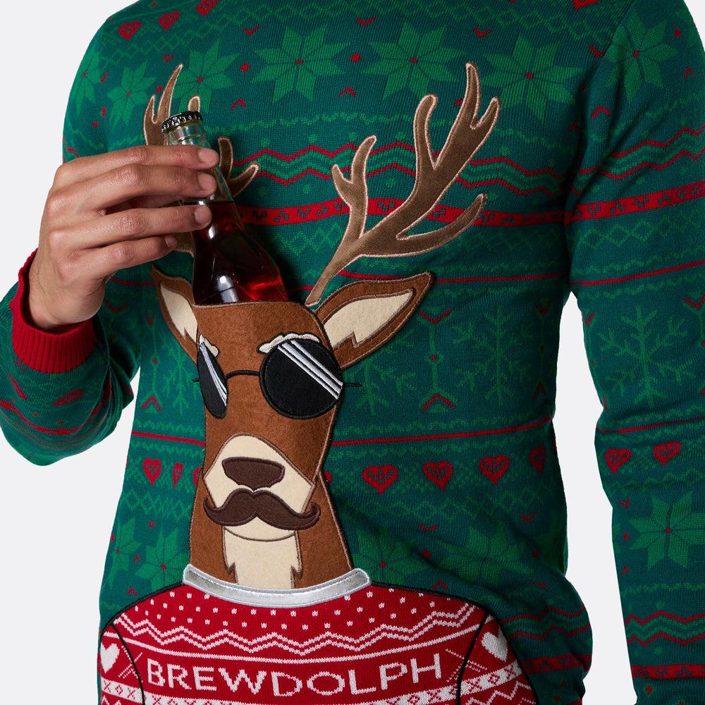 Men's Brewdolph Christmas Sweater
