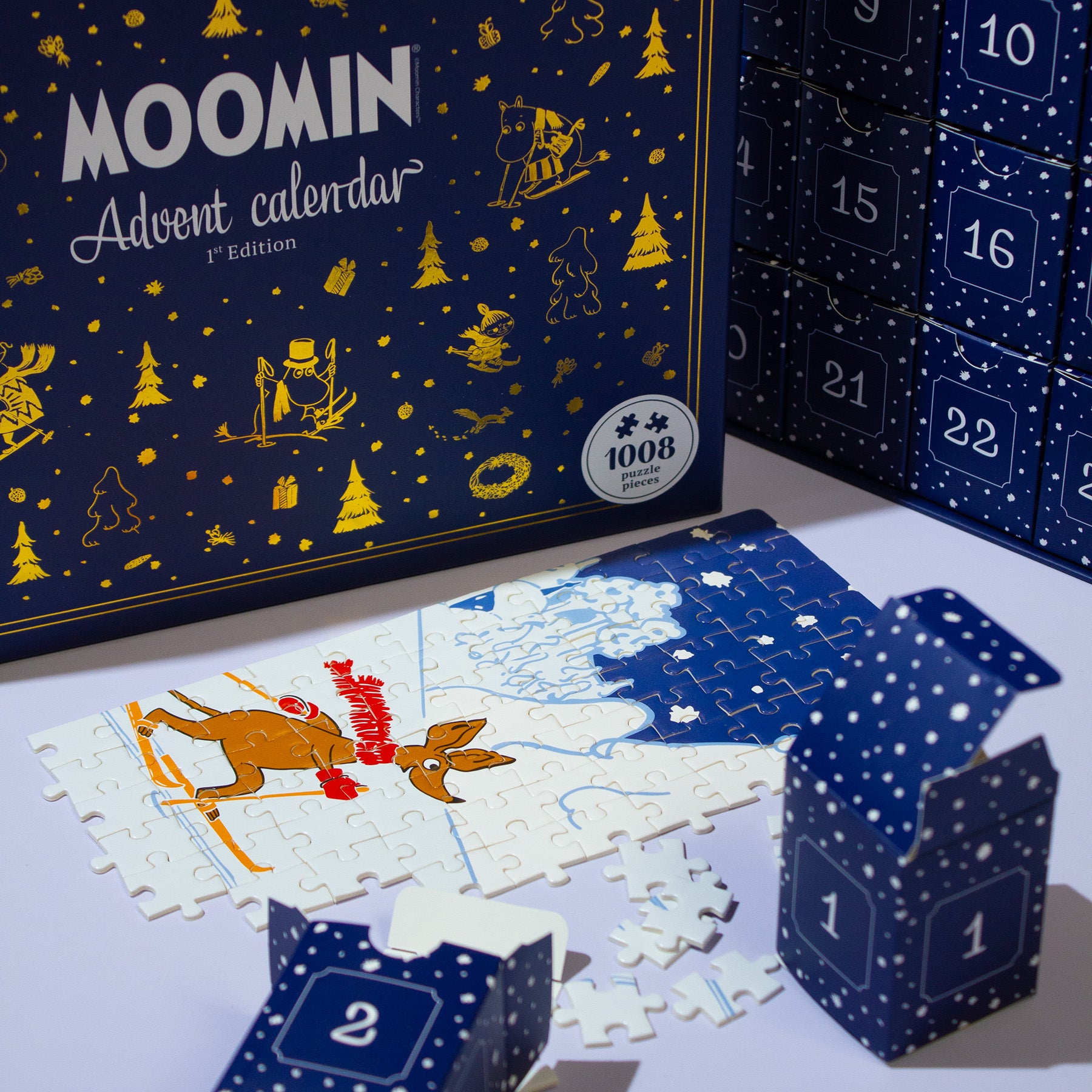 Moomin Puzzle Advent Calendar - 1st Edition - Europe's