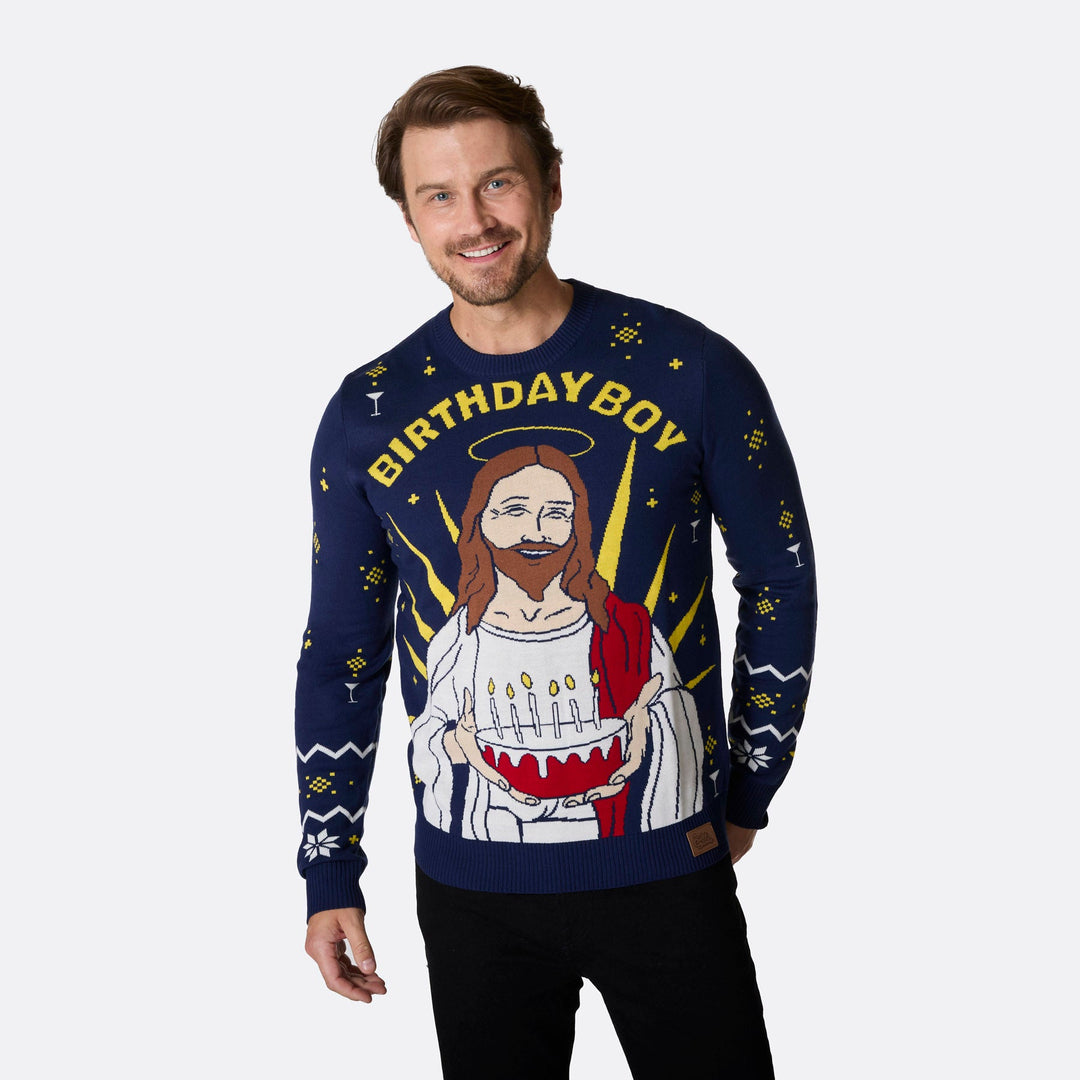 Men's Birthday Boy Christmas Sweater
