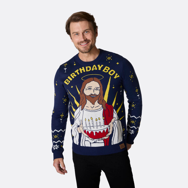 Men's Birthday Boy Christmas Sweater