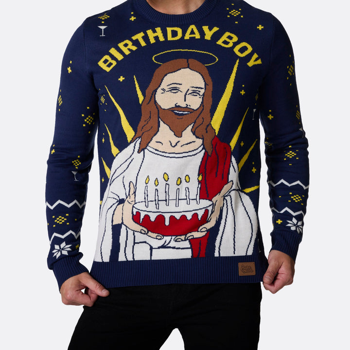 Men's Birthday Boy Christmas Sweater