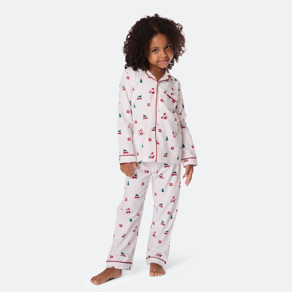 Kids' Mistletoe Flannel Christmas Pyjamas