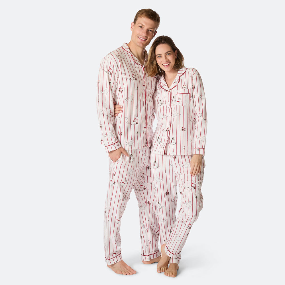 Men's Moomin Flannel Christmas Pyjamas