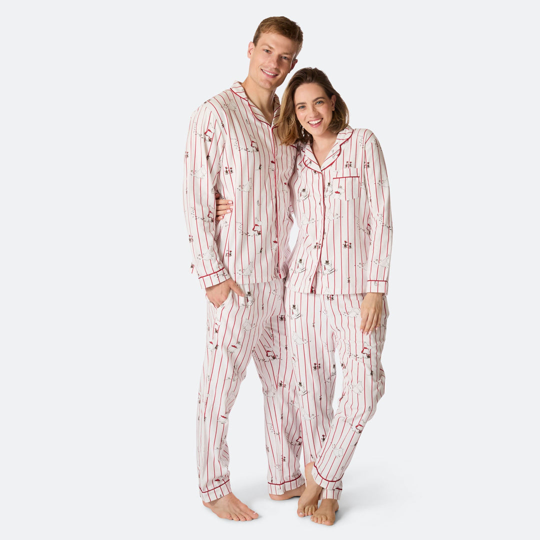Men's Moomin Flannel Christmas Pyjamas