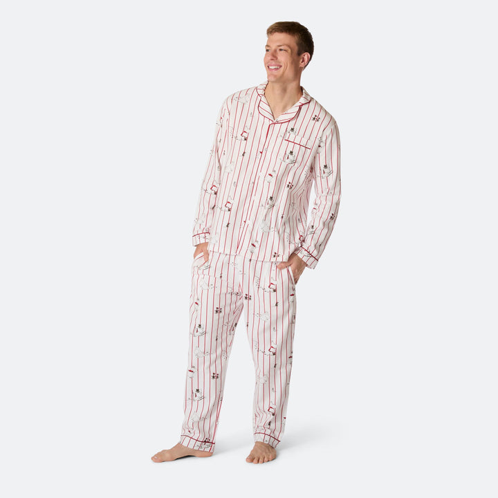 Men's Moomin Flannel Christmas Pyjamas