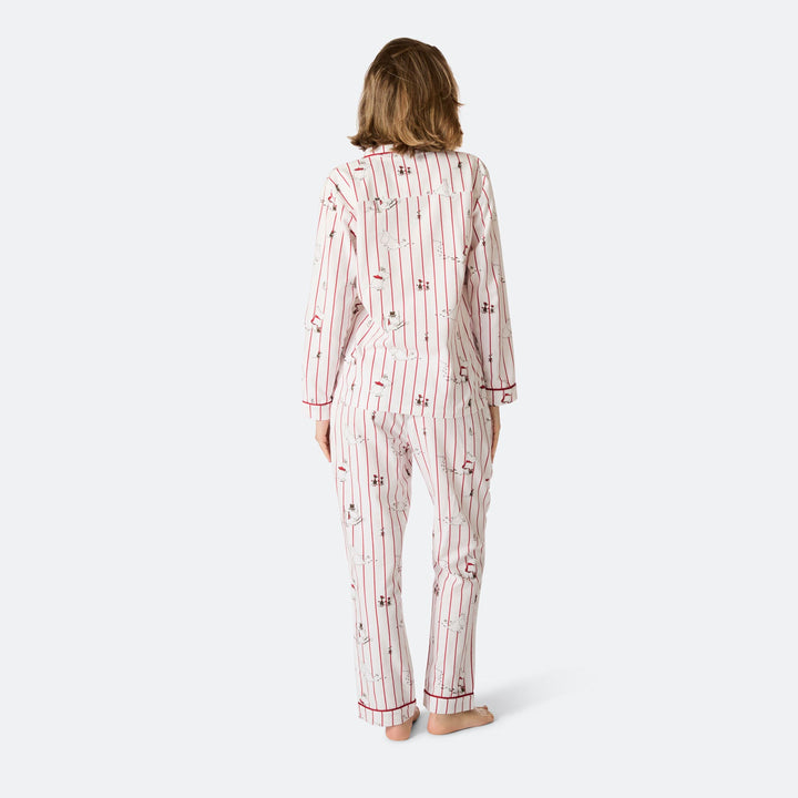 Women's Moomin Flannel Christmas Pyjamas