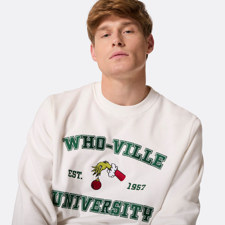 Men's Who-Ville University Christmas Sweatshirt