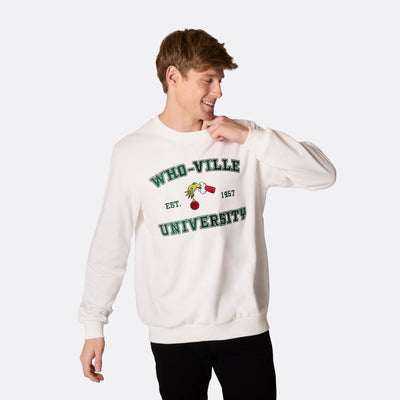 Men's Who-Ville University Christmas Sweatshirt